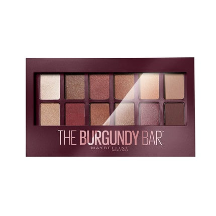 Maybelline New York The Burgundy Bar Eyeshadow Palette 12 Colors