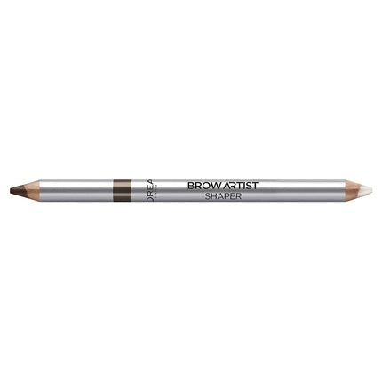 L'Oréal Paris Super Liner Brow Artist 03 Brunette Eyebrow Pencil with Brush and Fixing Wax 1g