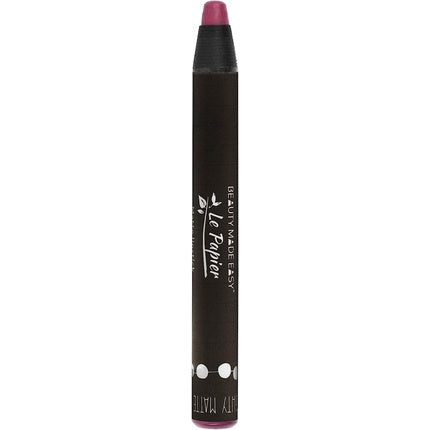 Beauty Made Easy Le Papier Purple Vegan Matte Lipstick Cerise 6g