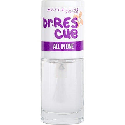 Maybelline Nail Polish Dr Rescue All In One 6.7ml Base/Top Coat White