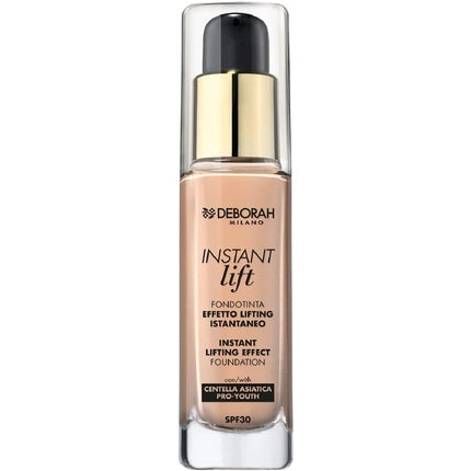 Deborah Milano Instant Lift Foundation SPF 30 02 Beige 30ml