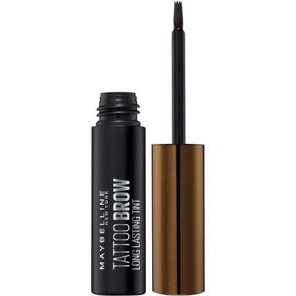 Maybelline New York Tattoo Brow Peel Off Eyebrow Gel Tint Semi-Permanent Color Waterproof Lasts up to 3 Days Medium Brown