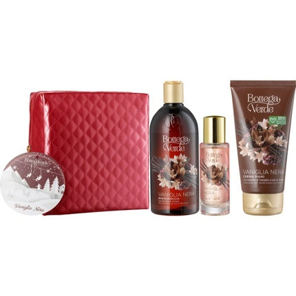 Bottega Verde Black Vanilla Christmas Gift Set for Women