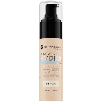 Bell Hypoallergenic Longwear Hydrating Balm Foundation 02 Nude 30 G