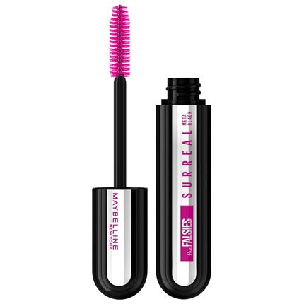 Maybelline New York Mascara with False Eyelash Effect Hybrid Fiber Technology and Lengthening Helix Brush The Falsies Surreal Mascara 10ml