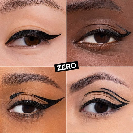Urban Decay 24/7 Inks Liquid Eyeliner Pen Water-Resistant Smudge-Resistant Vegan Formula Precision Tip with Ergonomic Grip Zero Matte Black
