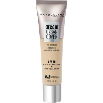MAYBELLINE New York Dream Urban Cover Foundation 128 Warm Nude 30ml