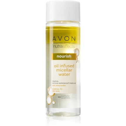 Avon Nutra Effects Nourish Micellar Water - For Normal and Dry Skin, 200 ml