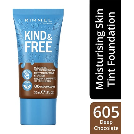 Rimmel Kind + Free Moisturising Skin Tint Foundation Deep Chocolate 35ml
