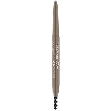 Catrice Fill & Fix Waterproof Waxy Brow Pen 020 Medium Brown Vegan and Microplastic Free 0.25g