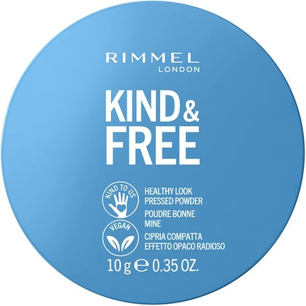 Rimmel London Kind &amp; Free Pressed Powder- Tan 040 10g