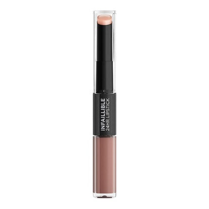 L'Oreal Paris Infaillible 2-Step 113 Invincible Sable Lipstick For 24