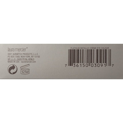 Laura Mercier Metallic Creme Eye Colour Platinum 8.5g 0.3oz Makeup