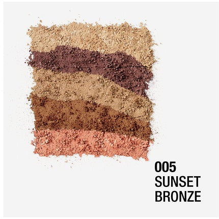 Rimmel London Scandaleyes 5 Pan Eyeshadow Palette Sunset Bronze 3.8g