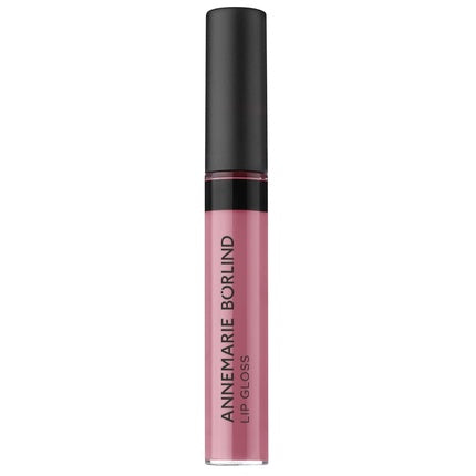 Annemarie Borlind Lip Gloss Dewy Rose 9ml - Intense Color Shine and Care for Supple Lips with Moisturizing Hyaluronic Acid Vegan