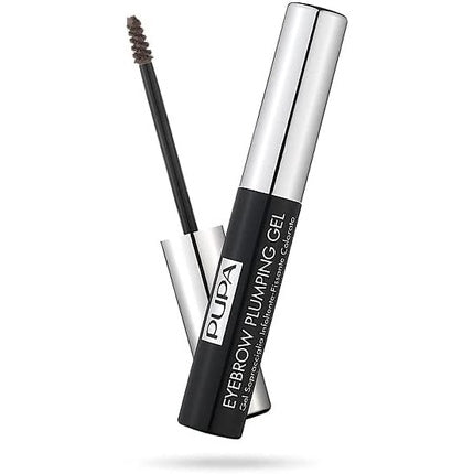 Pupa Milano Eyebrow Plumping Gel 002 Brown for Women 0.13oz