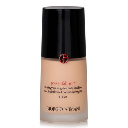 Giorgio Armani Power Fabric + Ultra Longwear Weightless Matte Foundation 4.75 SPF 20 30ml