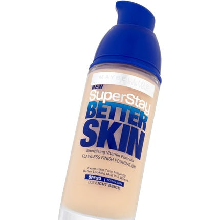 Maybelline SuperStay Better Skin Liquid Foundation Light Beige 30ml