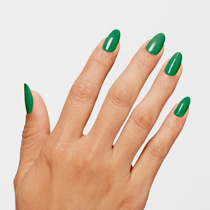 OPI Infinite Shine Long-Wear Dark Crème Finish Opaque Green Nail Polish 0.5 fl oz