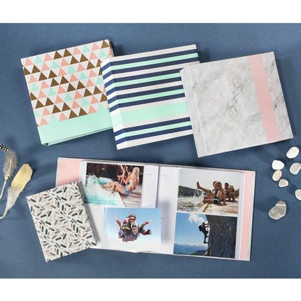 Hama Designline Memo Photo Album 100 White Pages 50 Sheets Fits 200 Photos