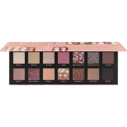 Catrice Pro Next-Gen Nudes Slim Eyeshadow Palette No. 10 Courage is Beauty Highly Pigmented Makeup Palette
