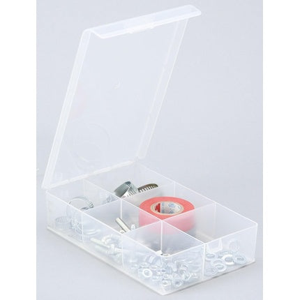 Allit Assortment Box with 6 Compartments Europlus Basic 12/6 Transparent PP Sturdy