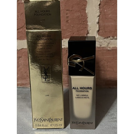 YSL All Hours Luminous Matte Foundation Screen LW8