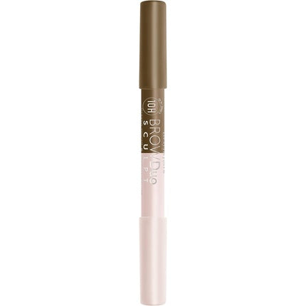 Bourjois Brow Duo Sculpt Eyebrow Pencil and Highlighter 22 Chatain 1.95g