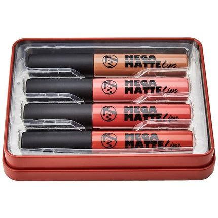 W7 Mega Matte Lip Collection Lip Gloss Box 28ml