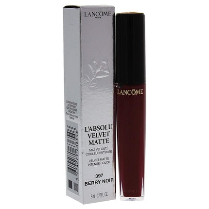 Lancome Labsolu Velvet Matte Lip Gloss #397 Berry Noir for Women 8ml