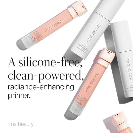 RMS Beauty ReEvolve Radiance Locking Primer Face Makeup Refillable Hydrating Grip Foundation