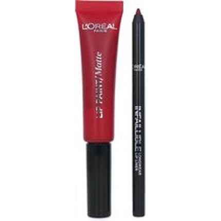 L'Oreal Paris Infallible Matte Lip Paint Lipliner - 205 Apocalypse Red