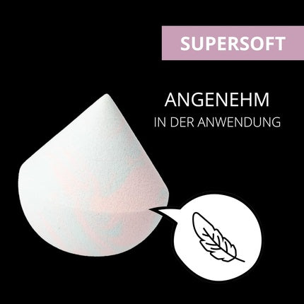 PARSA Beauty LOV.U Precision Makeup Blender Beautyblender for Dark Circles Redness and Imperfections Beauty Sponge Makeup Egg Blender Sponge