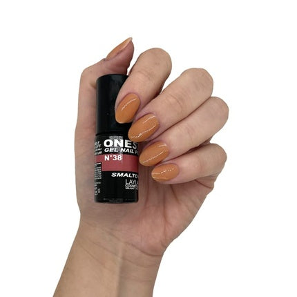 Layla Cosmetics One Step Gel Nail Polish Malva 0.005L