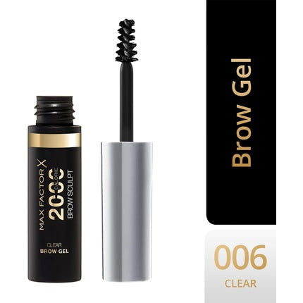 Max Factor 2000 Calorie Volumizing Brow Sculpt Gel Long-Lasting Plumped