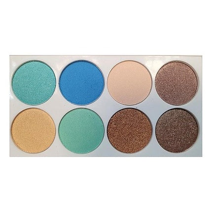 Ingrid Cosmetics "Bali" Blue Lagoon Eyeshadow Palette
