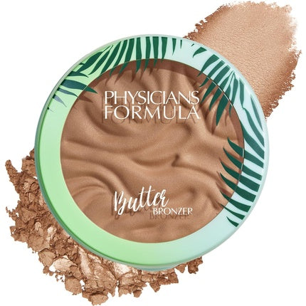 Physicians Formula Murumuru Butter Bronzer with Highlighter Effect and Sponge Applicator - Single