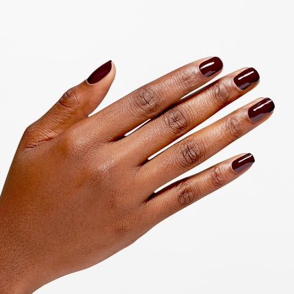 OPI Nail Polish Infinite Shine Long-wear System 2nd Step Gel-Like Nail Varnish Big Apple Red 15ml Raisin' the Bar