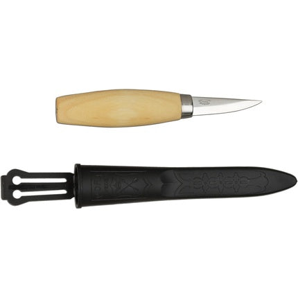 Morakniv Carving Knife with Oiled Birchwood Handle - 3 Layer Total Length