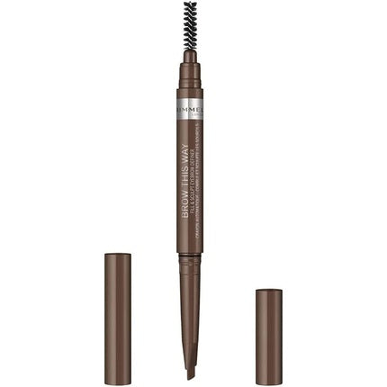 Rimmel London Brow This Way Fill & Sculpt Eyebrow Definer Medium Brown