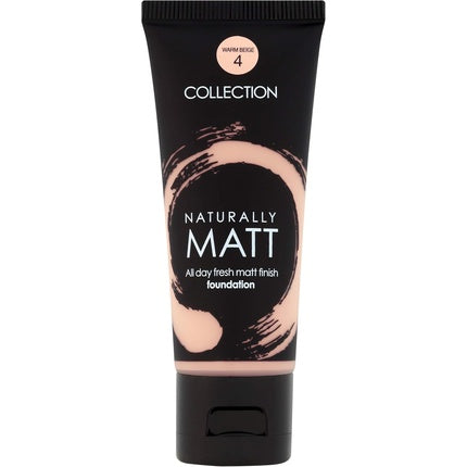 COLLECTION Naturally Matt Foundation Warm Beige Number 4