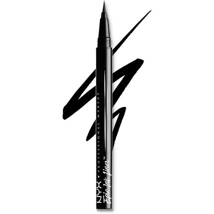 NYX Professional Makeup Epic Ink Eye Liner Waterproof Vegan Formula Shade 01 Black