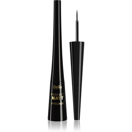 Delia Cosmetics Shape Master Perfect Matte Eyeliner - Black 4ml