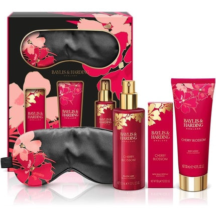 Baylis＆Harding Boudiore Cherry Blossom豪华美容睡眠礼品套装 - 素食友好的樱花美女睡眠
