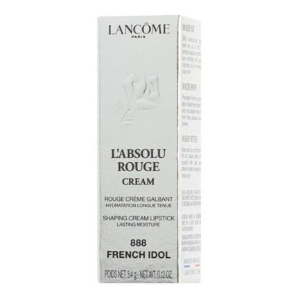 Lancome L'Absolu Rouge Cream Lipstick #888 French Idol 3.4g