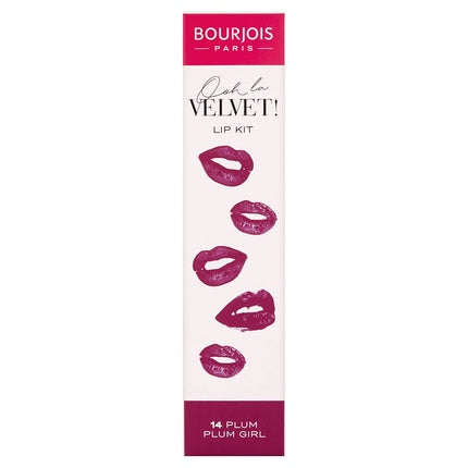 Bourjois Ooh La Velvet Lipstick & Lipliner 14 Plum Plum Girl