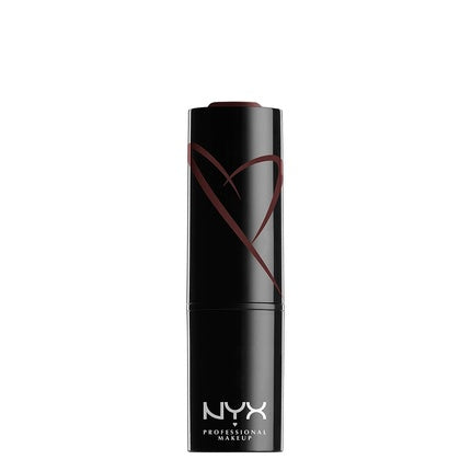 NYX PROFESSIONAL MAKEUP Shout Loud Satin Lipstick Infused With Shea Butter - Plum Brown 1 Count