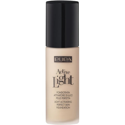 Pupa Active Light Perfect Skin Foundation Spf 10 Oil-Free Face Foundation 020 30ml
