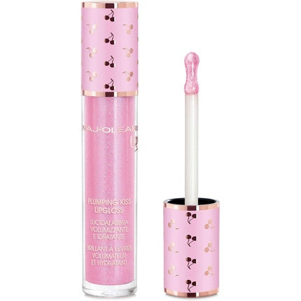 NAJ-OLEARI Plumping Kiss Lipgloss Makeup for Face Woman 11 Pink Holographic