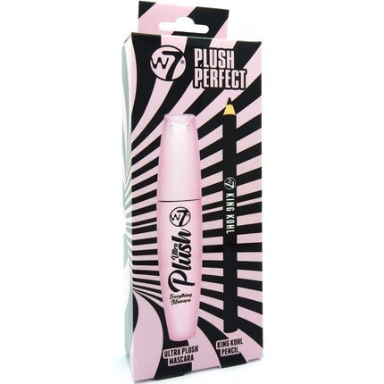 W7 Mascara & Eyeliner Duo - Ultra Plush & King Kohl
